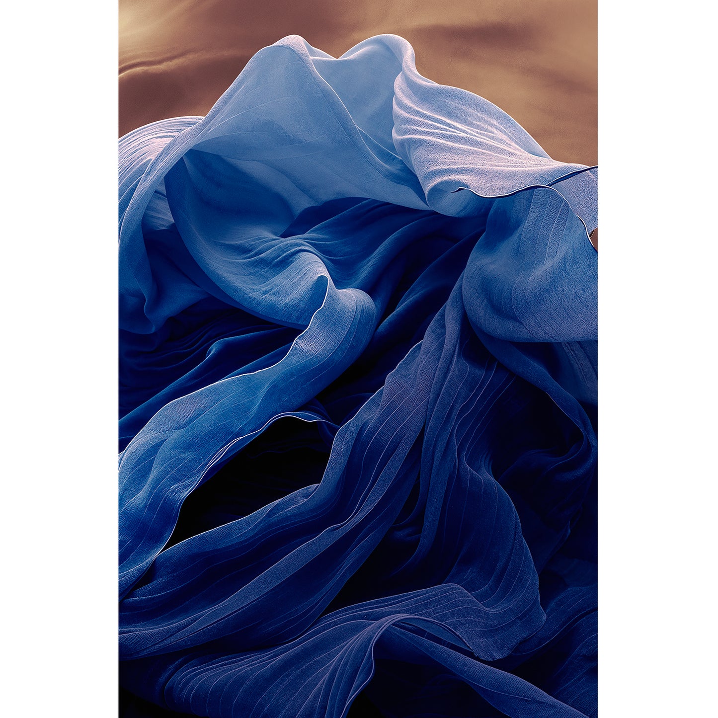 La danse du bleu numéro 1 - Affiche fine art