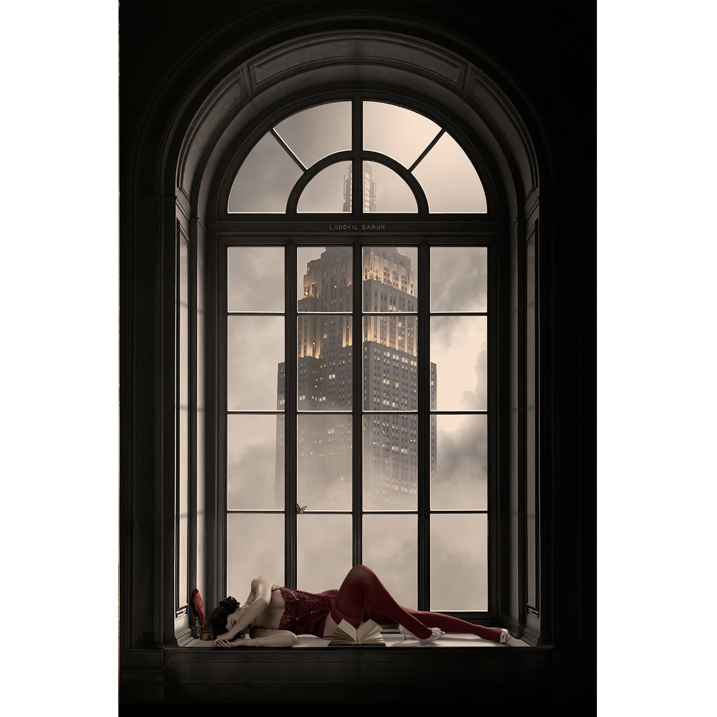 La parisienne à New York - Affiche fine art