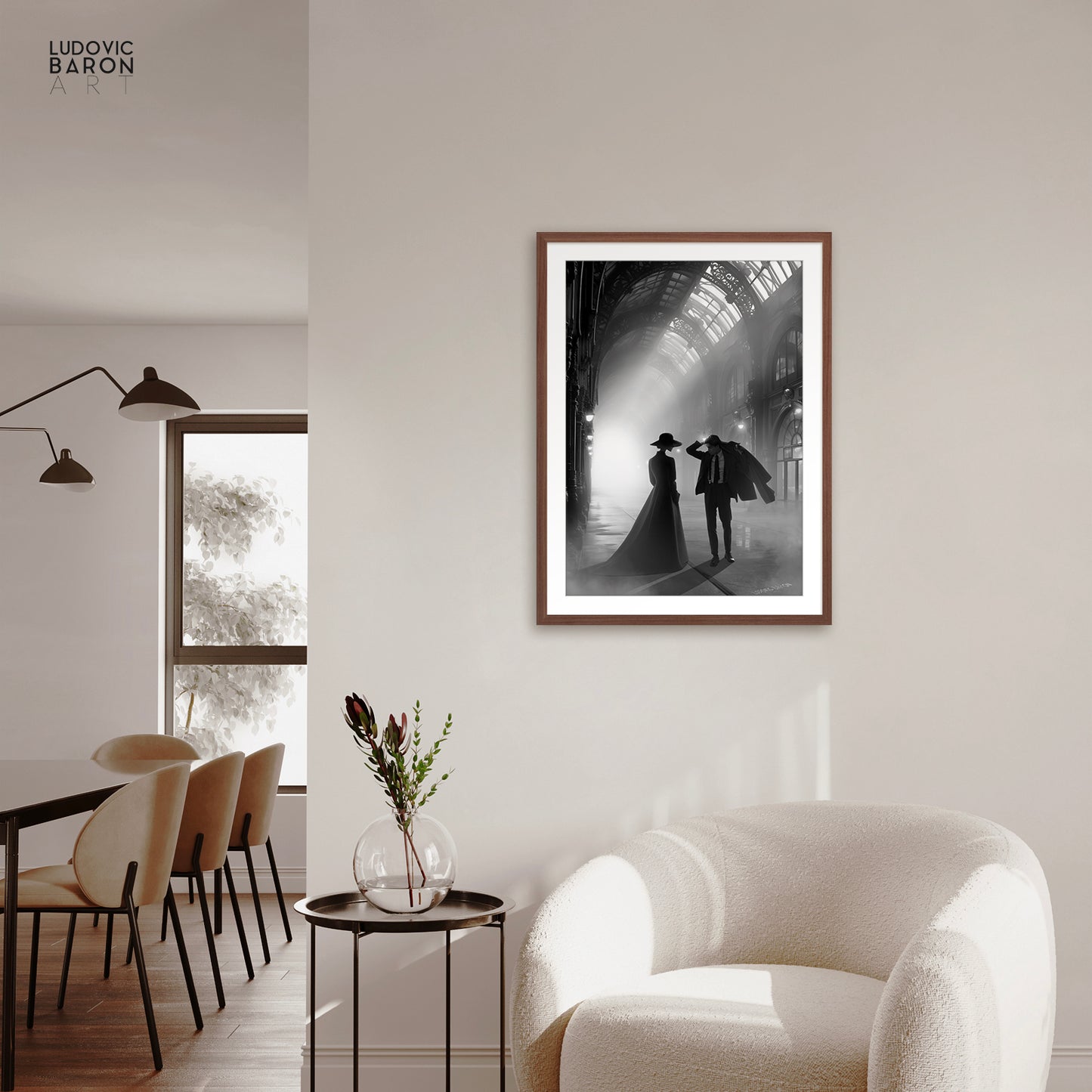 La rencontre - Affiche fine art