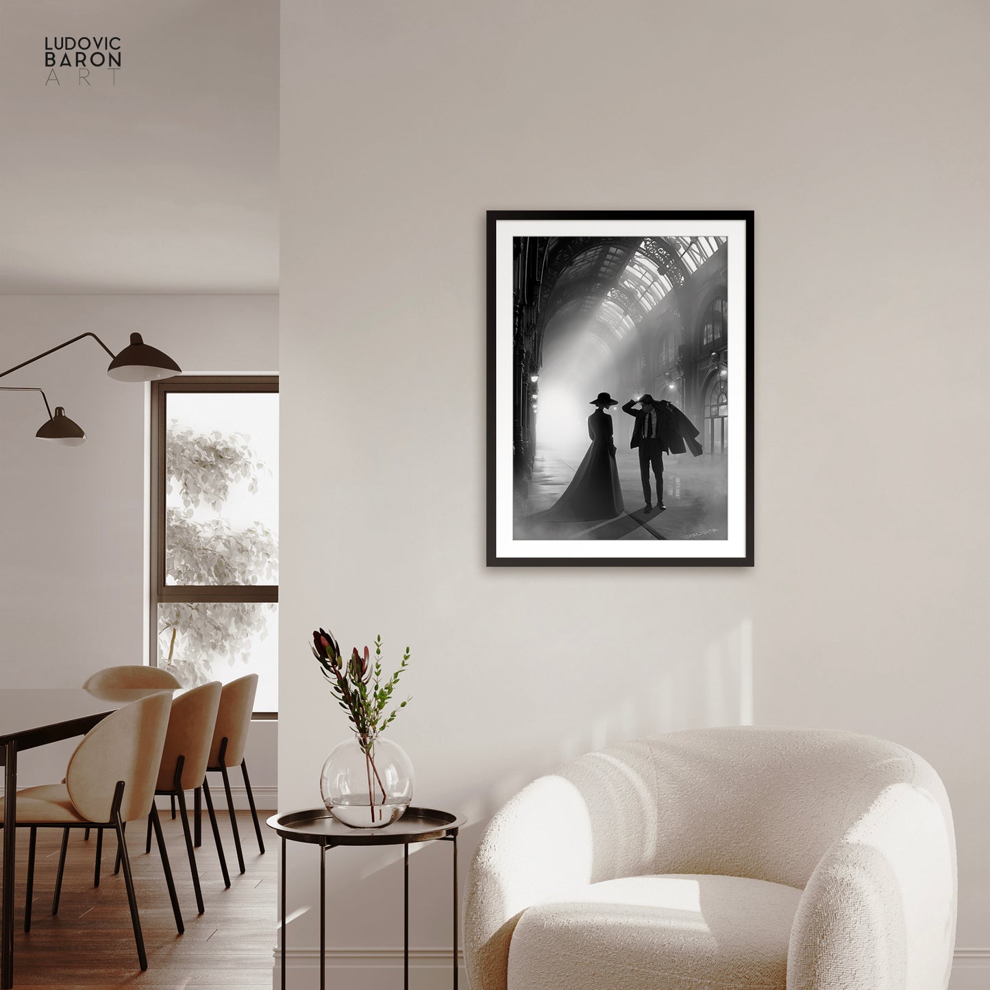 La rencontre - Affiche fine art
