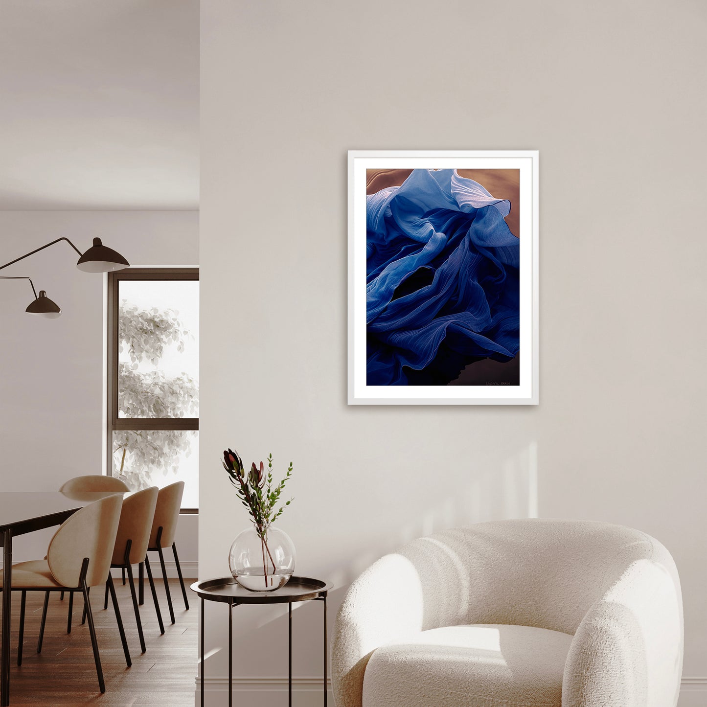 La danse du bleu numéro 1 - Affiche fine art