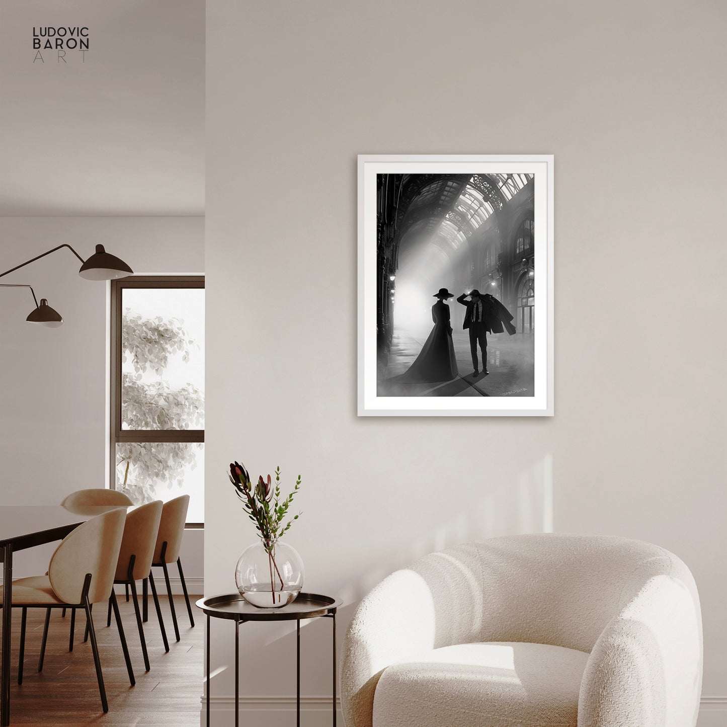 La rencontre - Affiche fine art
