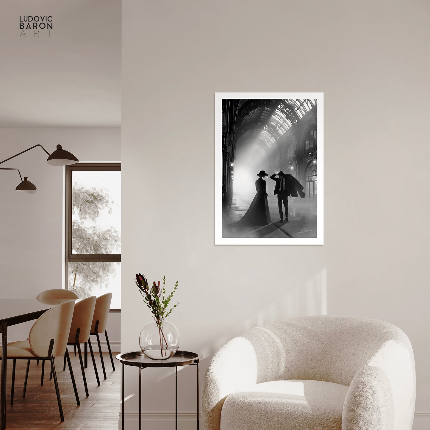 La rencontre - Affiche fine art