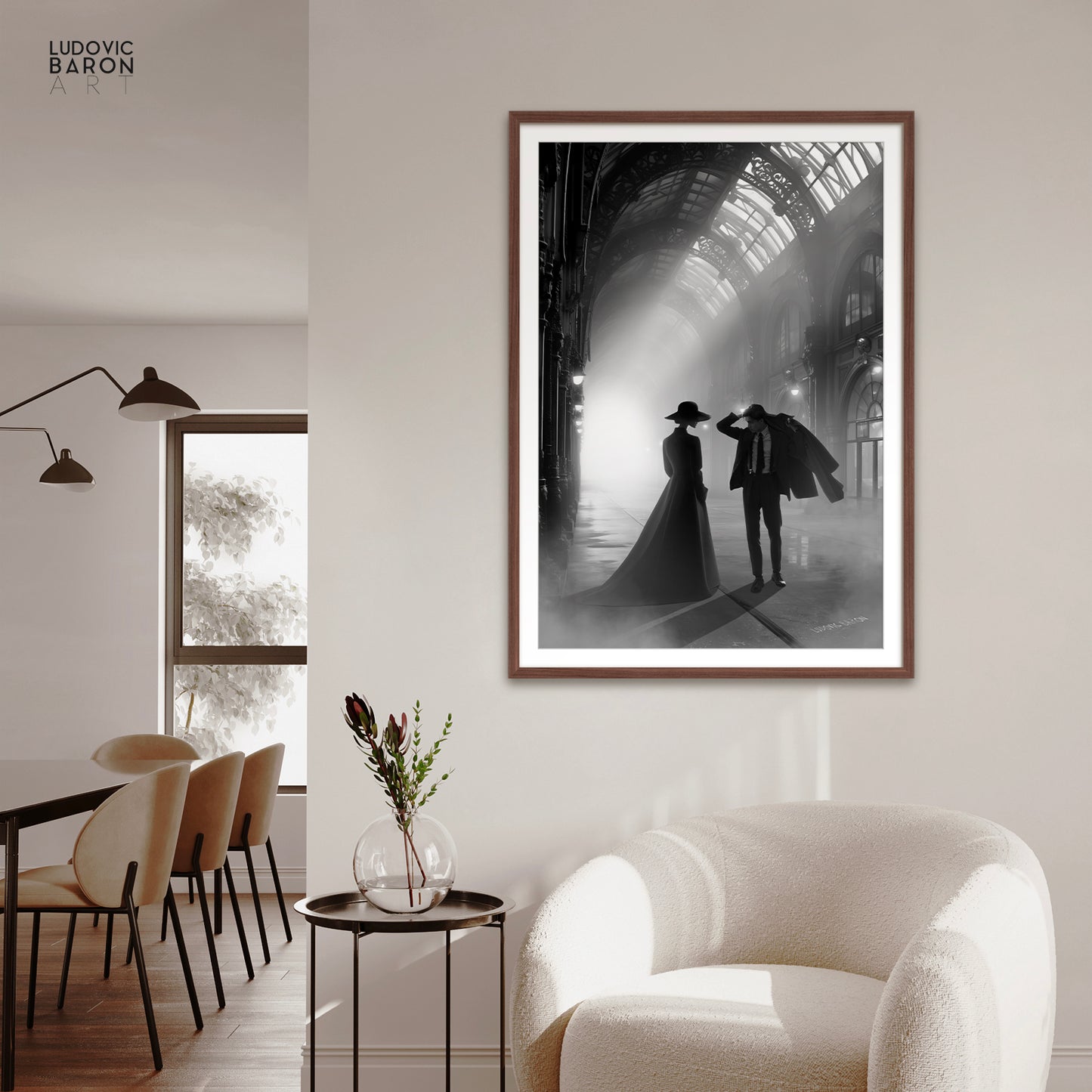 La rencontre - Affiche fine art