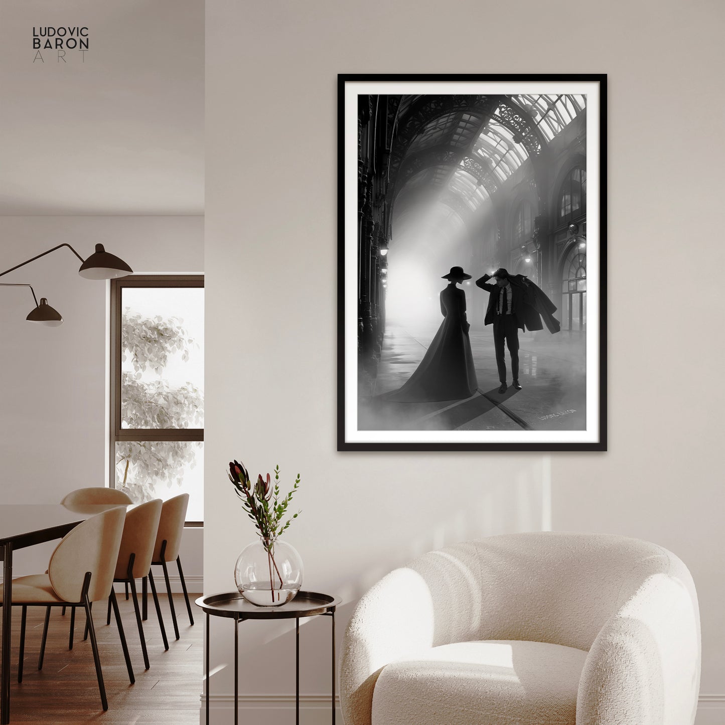 La rencontre - Affiche fine art