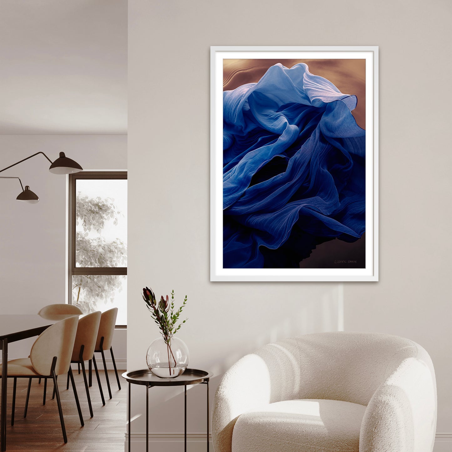 La danse du bleu numéro 1 - Affiche fine art