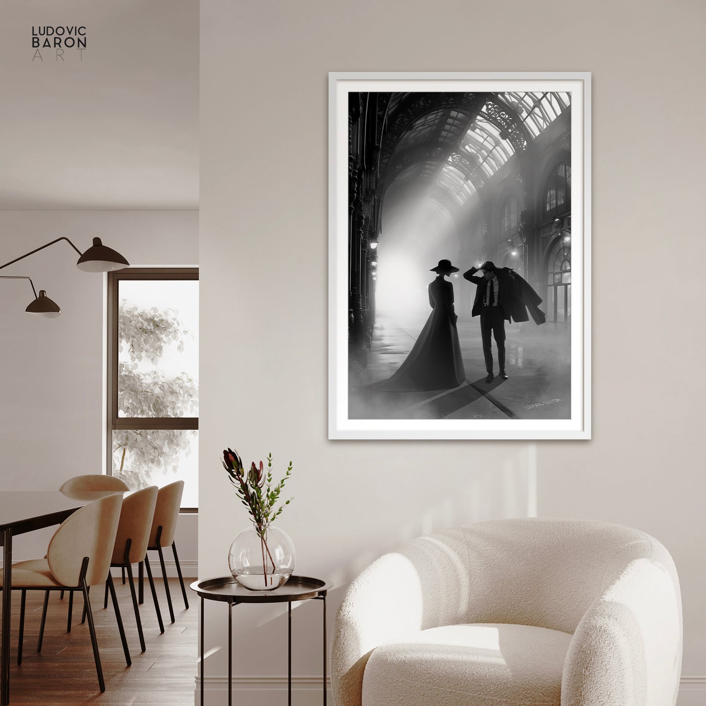 La rencontre - Affiche fine art