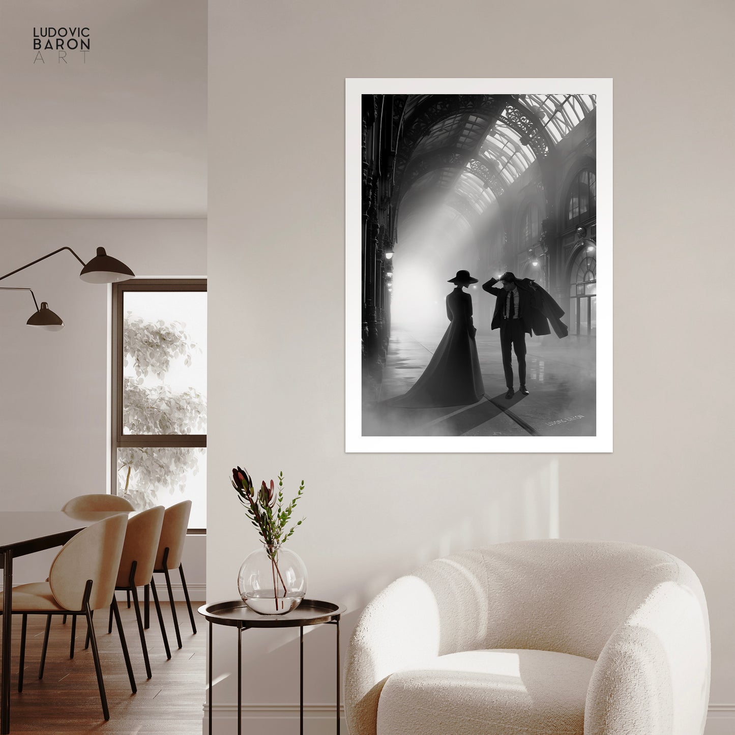 La rencontre - Affiche fine art