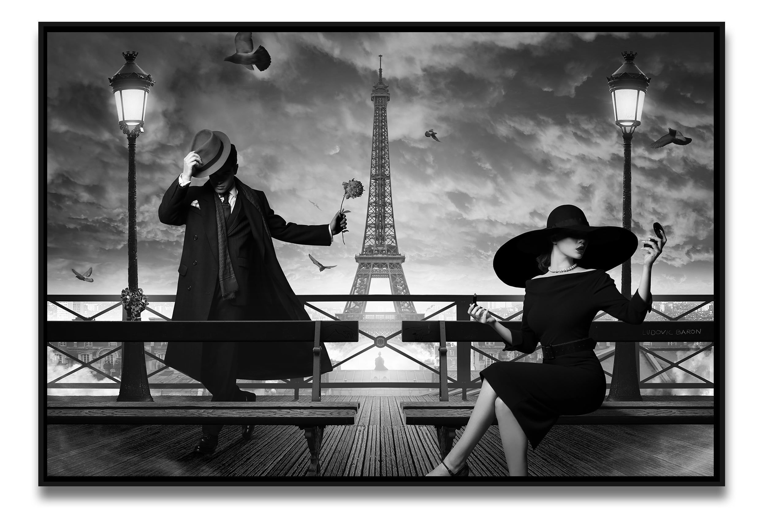 "Séduction à Paris" (2020) Ludovic Baron Art
