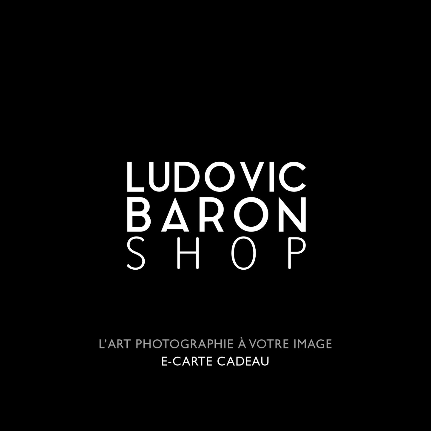 La e-Carte Cadeau de Ludovic Baron