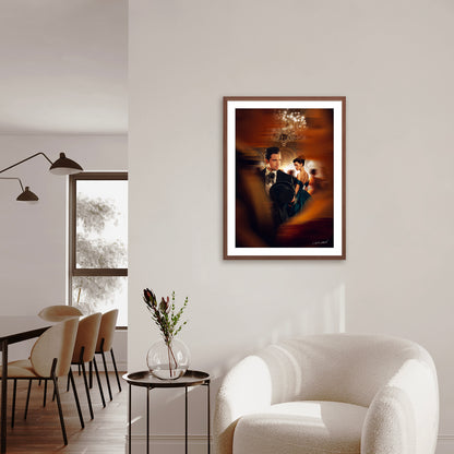 Le gentleman - Affiche fine art