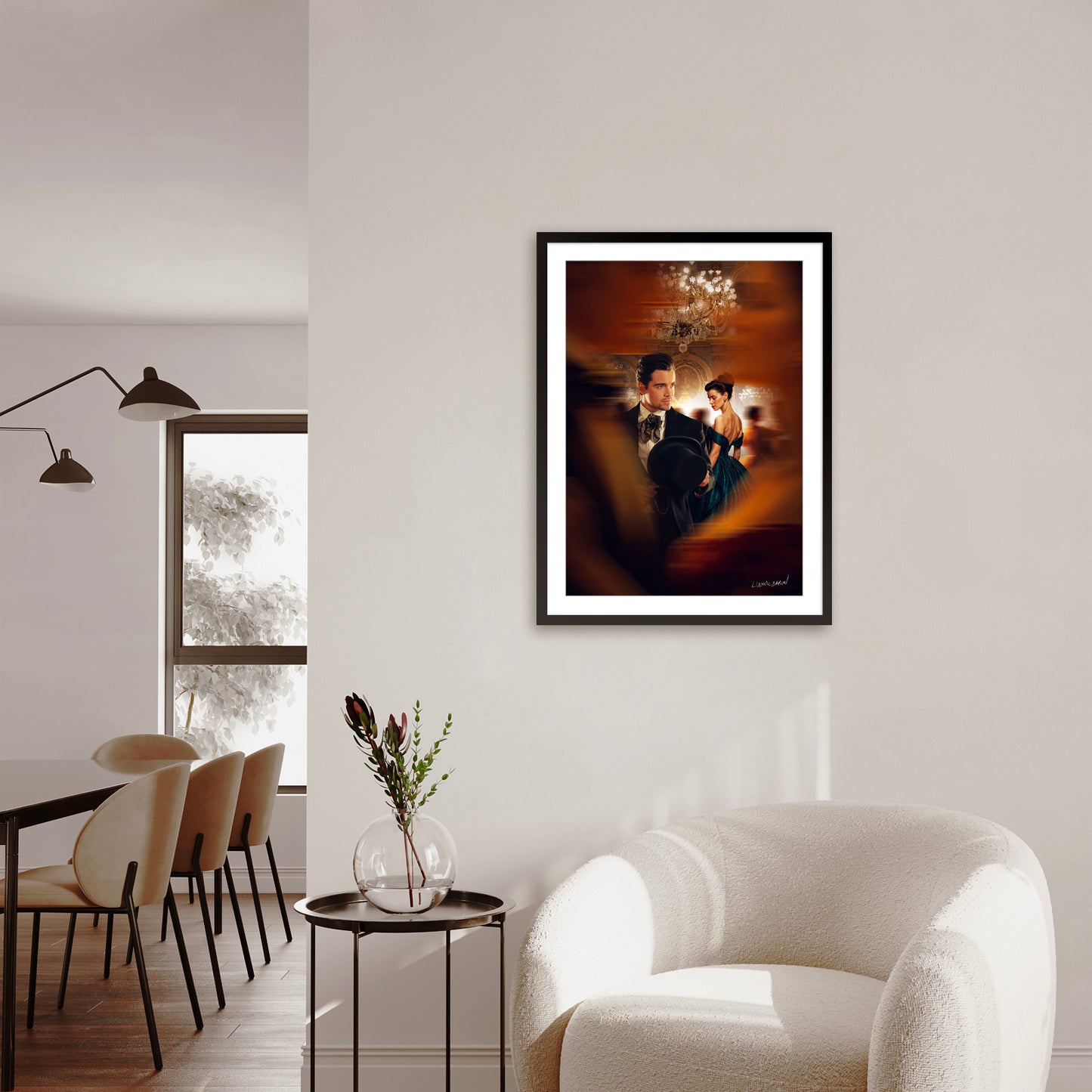 Le gentleman - Affiche fine art