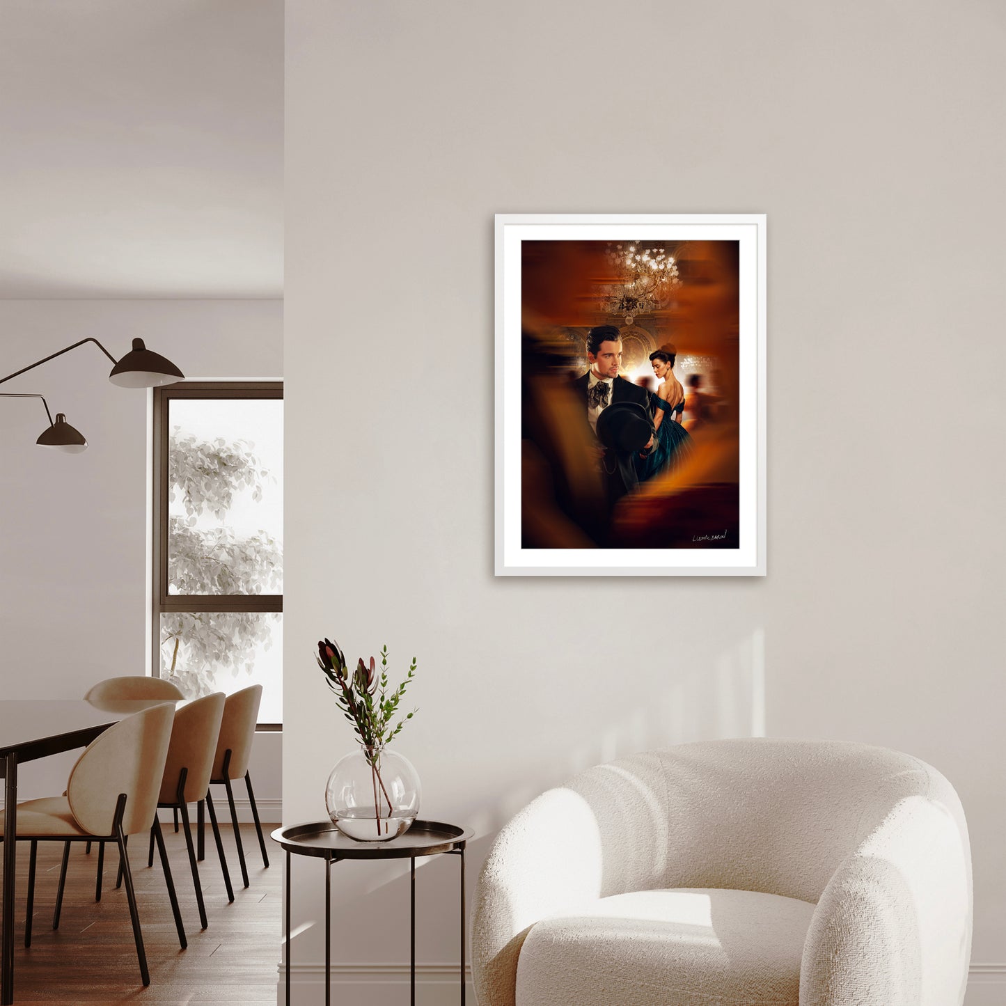 Le gentleman - Affiche fine art