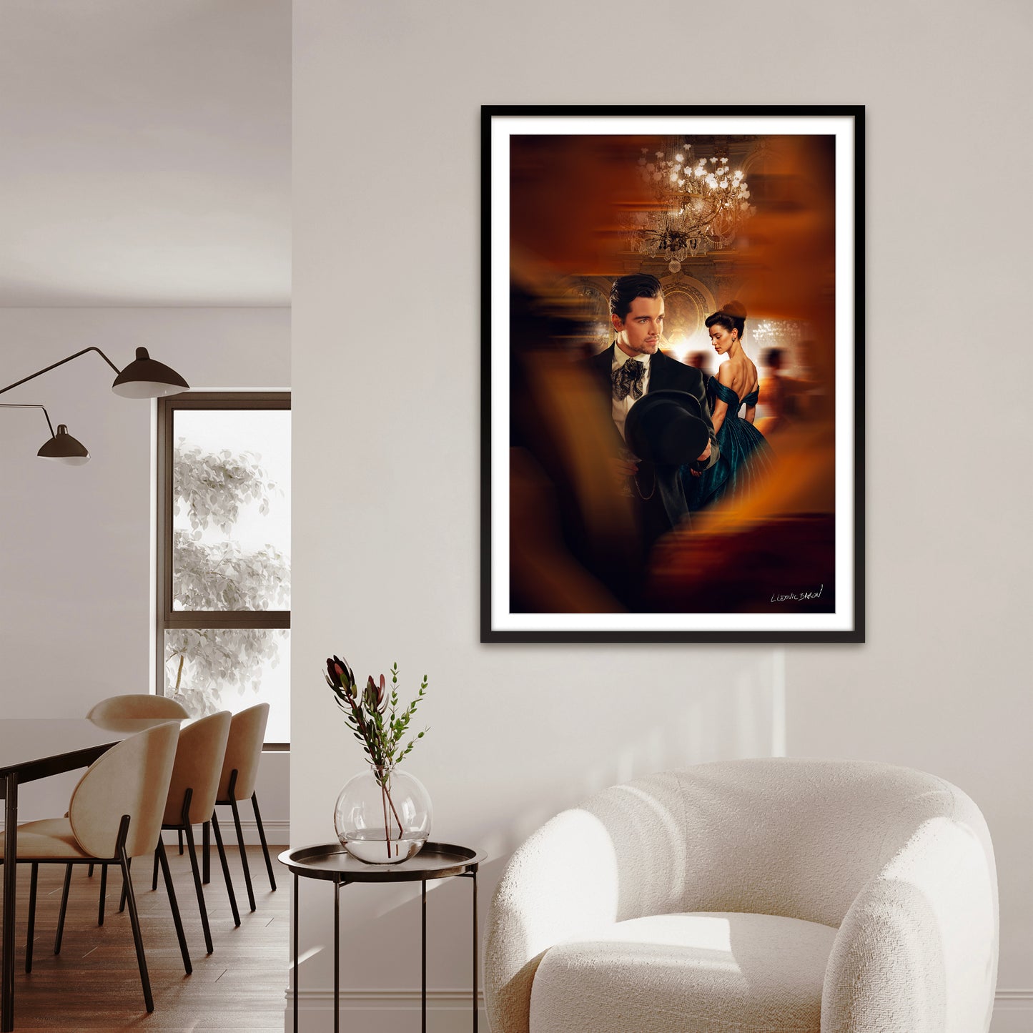 Le gentleman - Affiche fine art