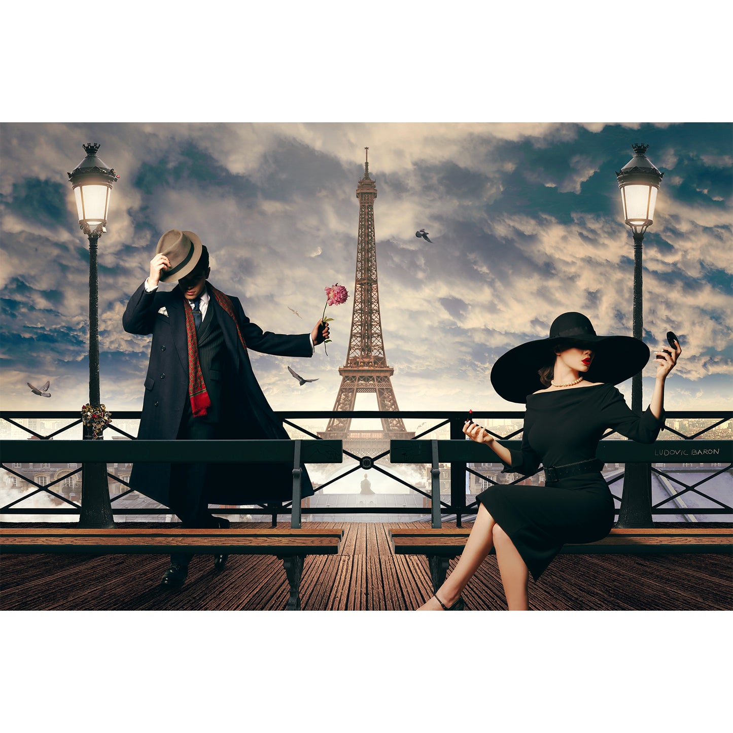 Seduction in Paris (color)