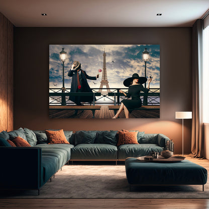 Seduction in Paris (color)